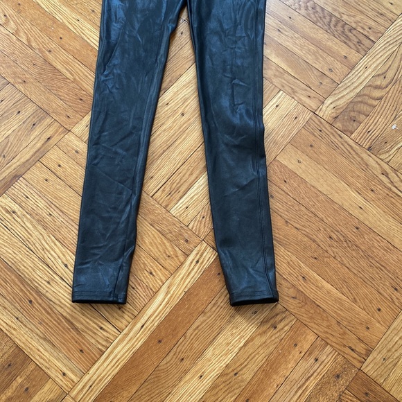 SPANX® Faux Leather black Leggings size Small - Picture 5 of 7